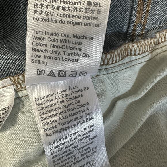 J Crew Slim Boyfriend Jeans Women Size 32 Petite Medium Wash Denim Stretch Crop - Picture 10 of 12